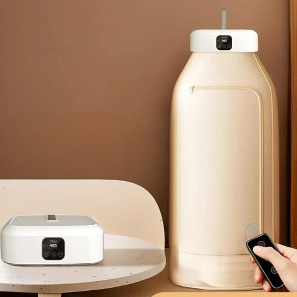 Mioji Mio UV100X Yeni Nesil UV Işıklı Taşınabilir Portatif Askılı Katlanabilir Çamaşır Kurutma Makinesi - 9