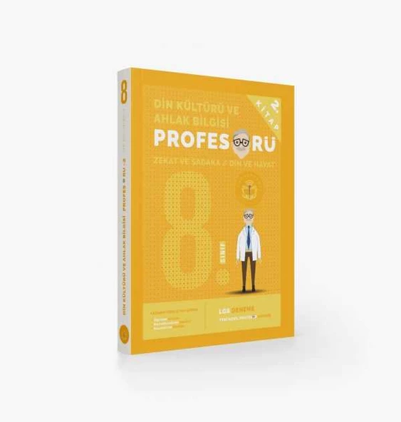 8. Sınıf Din Kültürü ve Ahlak Bilgisi Profesörü 2. Kitap Zekat ve Sadaka-Din ve Hayat