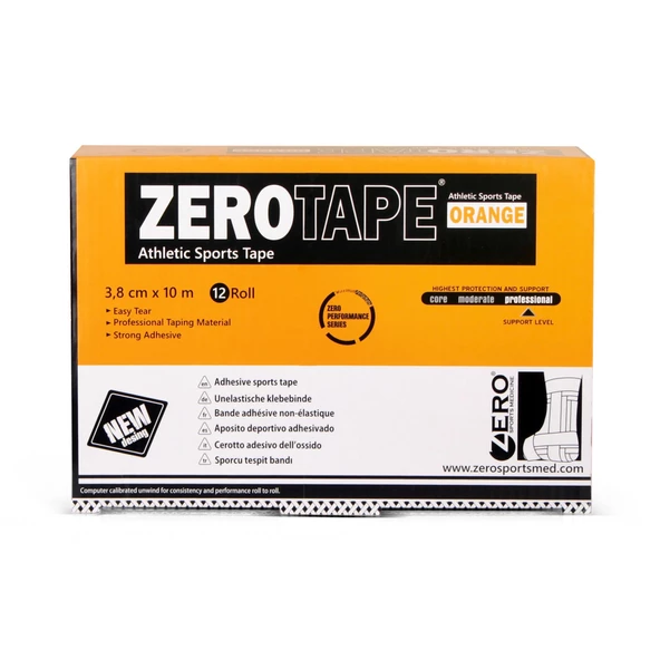 Zerotape Turuncu 3,8cm x 10m Sporcu Tespit Bandı - 4