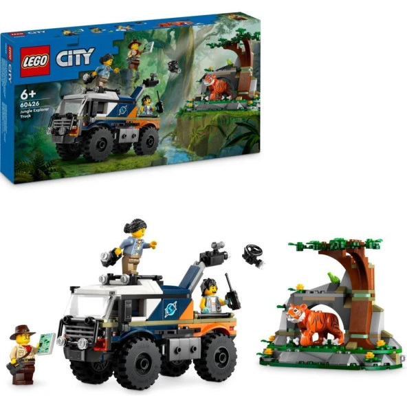 Lego® City Orman Kaşifinin Arazi Kamyonu 60426