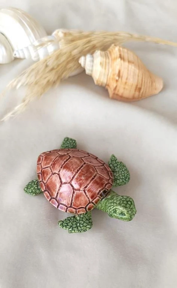 Kaplumbağa Mıknatıslı Magnet Buzdolabı Süsü