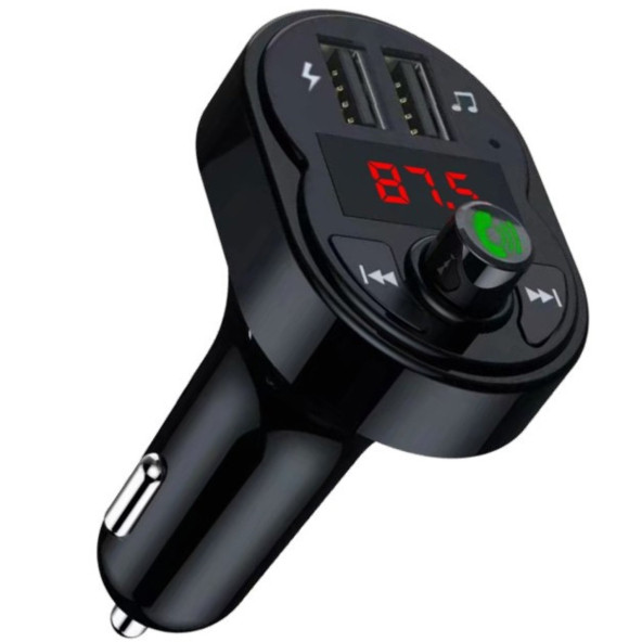 Concord C615 3.1A Çift USB & Şarj Flash Bellek Girişi Bluetooth Fm Transmitter