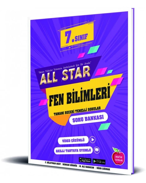 Newton 7.Sınıf All Star Fen Bilimleri Soru Bankası Yeni