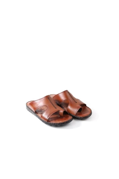 Papuçcity Emr 02903 Orto Pedik Erkek Deri Parmak Arası Terlik - 8