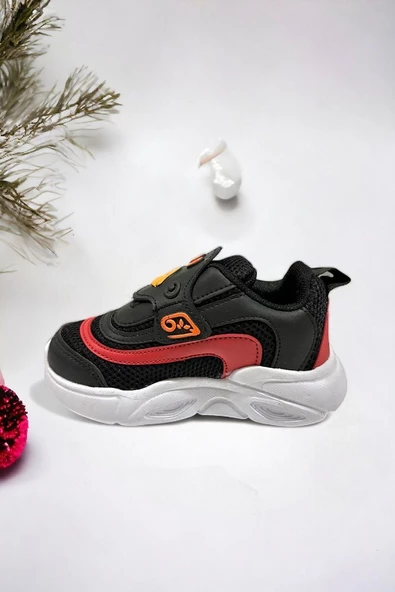 Memory Foam Tabanlı Cırt Cırtlı Unisex Çocuk Spor Sneakers - 4