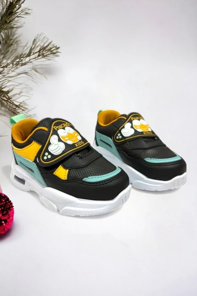 Memory Foam Tabanlı Işıklı Kız Çocuk Bebek Spor Sneakers - 4