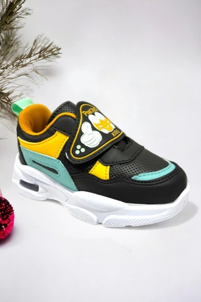 Memory Foam Tabanlı Işıklı Kız Çocuk Bebek Spor Sneakers - 2