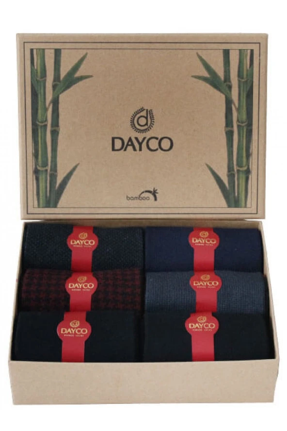 Premium Bambu Yazlık Soket Çorap Kraft Kutulu 8li Karışık Paket - 480-38-40 ürün görseli 1