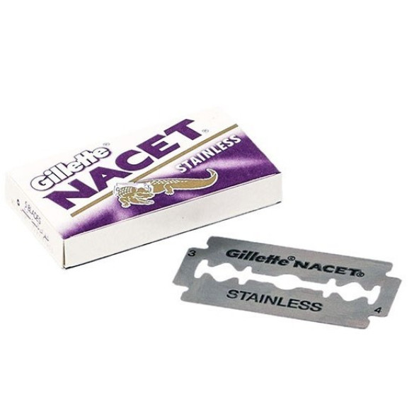 Gillette Nacet Tıraş Bıçağı Çift Kenarlı Double Edge Jilet 5x20'li Kartela - 2