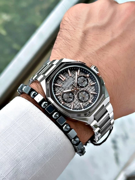 Ferrucci Function FCF.03372FM.03 Çelik Kordon Erkek Kol Saati - Resim 3