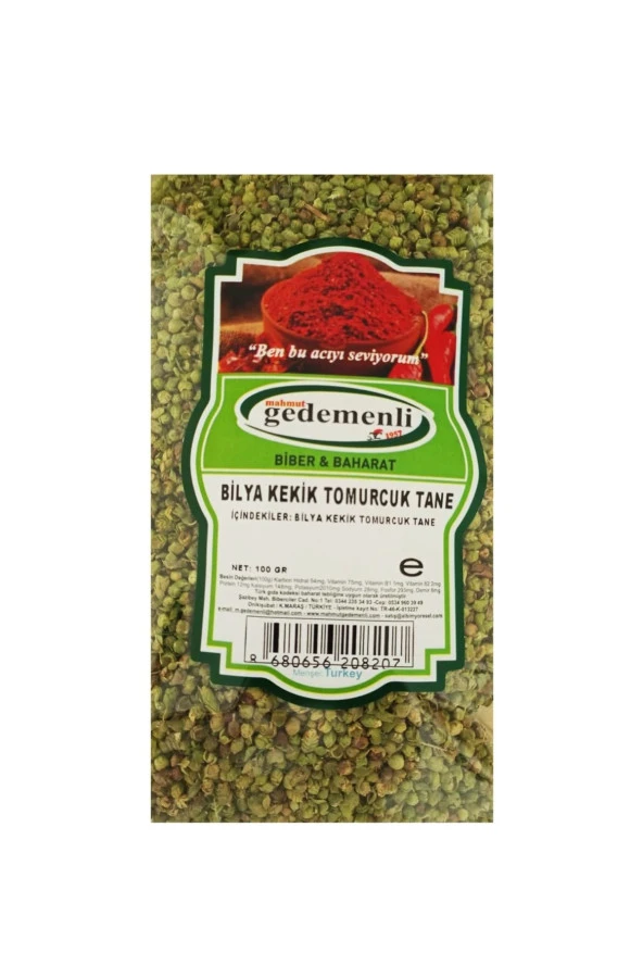 BİLYA KEKİK TOMURCUK TANE 100 GR ürün görseli