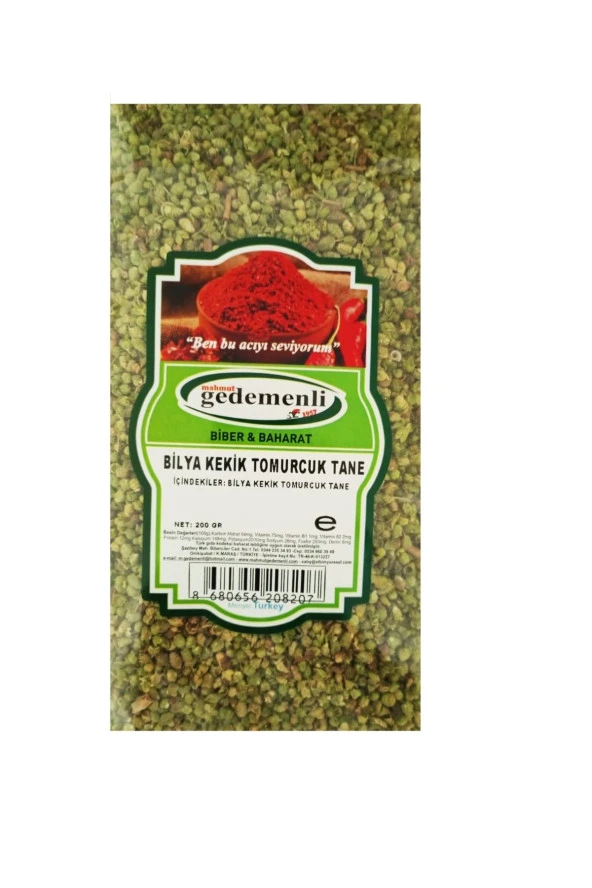 BİLYA KEKİK TOMURCUK TANE 200 GR