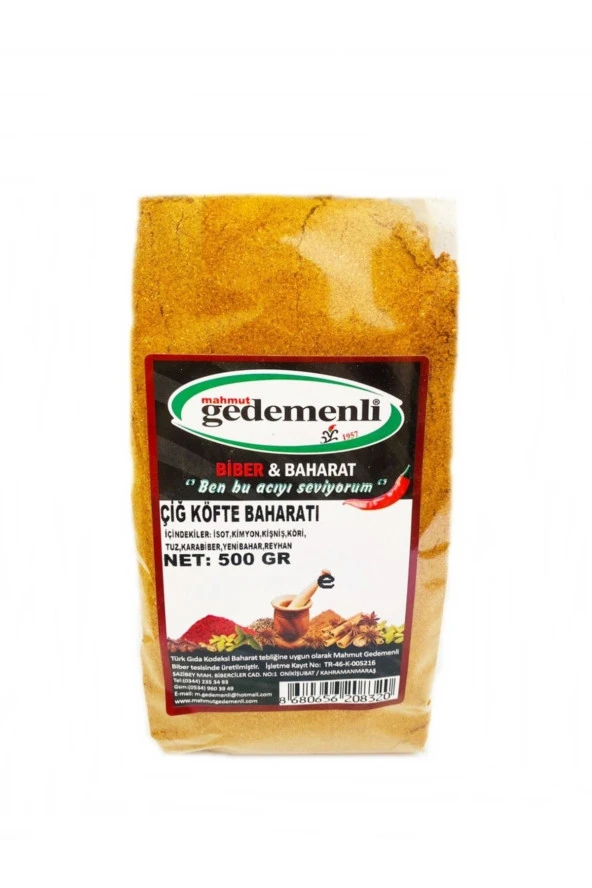 Çiğköfte Baharatı 500 Gr ürün görseli