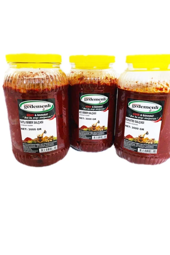 Ev Tipi Salça Seti 3 Kg Luk ürün görseli
