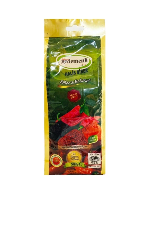 Halis Ipek Biber Özel Yapım 500 Gr ürün görseli