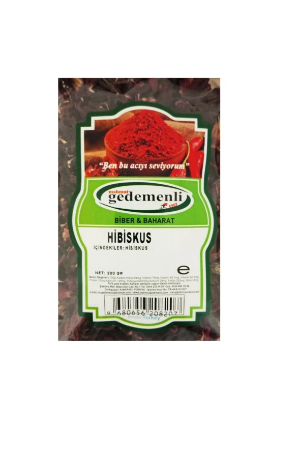 HİBİSKUS 200 GR ürün görseli