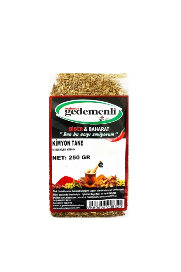 Kimyon Tane 250 Gr ürün görseli