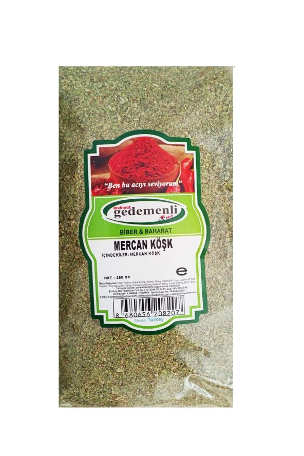 MERCAN KÖŞK 250 GR