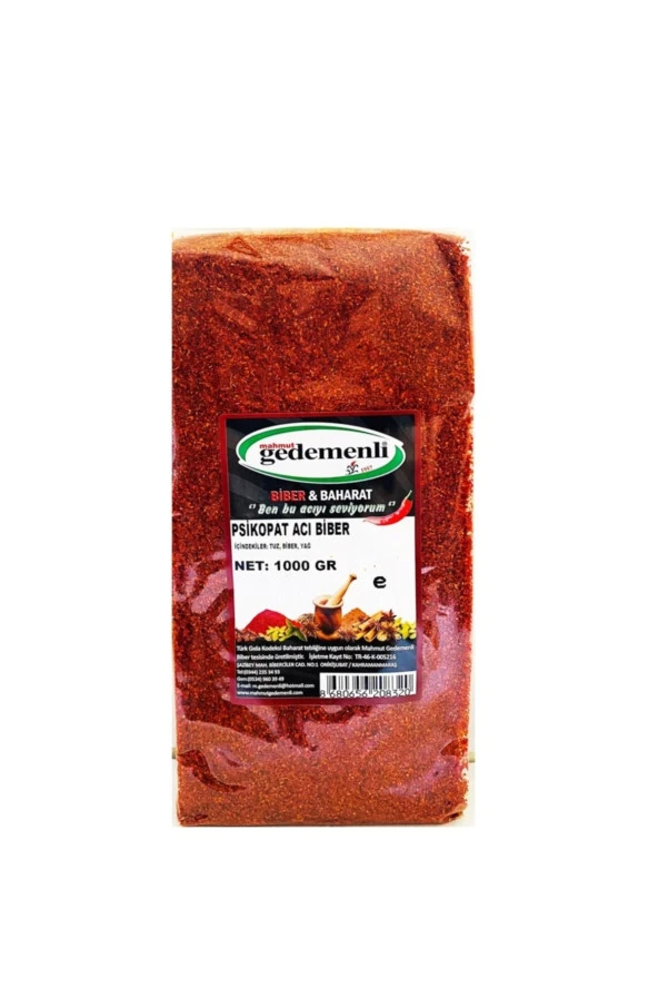 Psikopat Çok Acı Biber 1000 gr ürün görseli