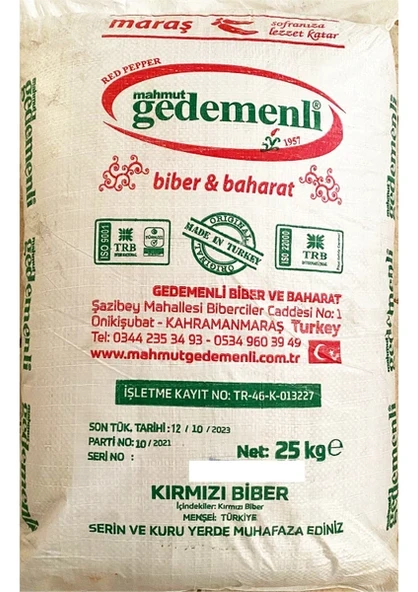 Çörekotu 25 Kg
