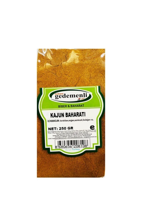 Kajun Baharatı 250 Gr ürün görseli