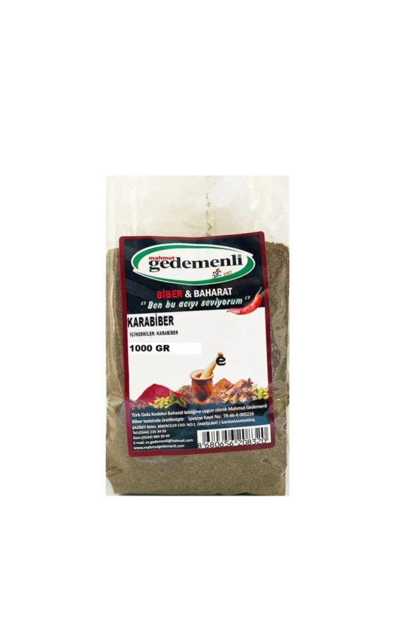 Karabiber Toz 1 Kg