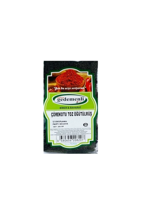 Çörekotu Toz Öğütülmüş 500 gr