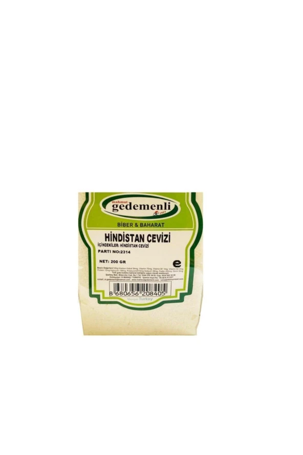 Hindistan Cevizi 200 Gr