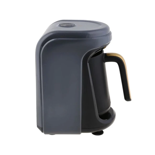 Homend Pottoman 1862H Türk Kahve Makinesi Antrasit Gold - 3