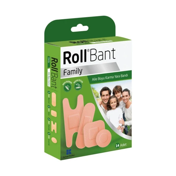 Roll Family 14'lü Yara Bandı