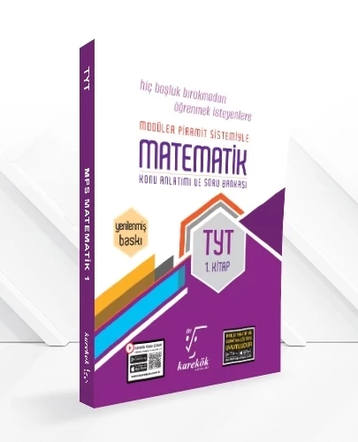 Karekök Yayıncılık TYT Matematik 1.Kitap Mps Konu Anlatımlı Yeni