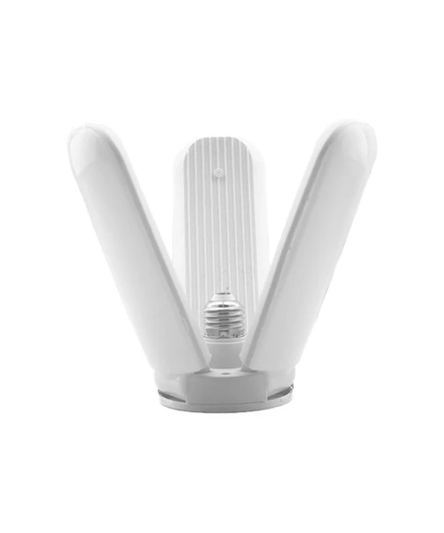 24W 3 Kanatlı Pervane LED Ampul 3200K (Sarı Işık)