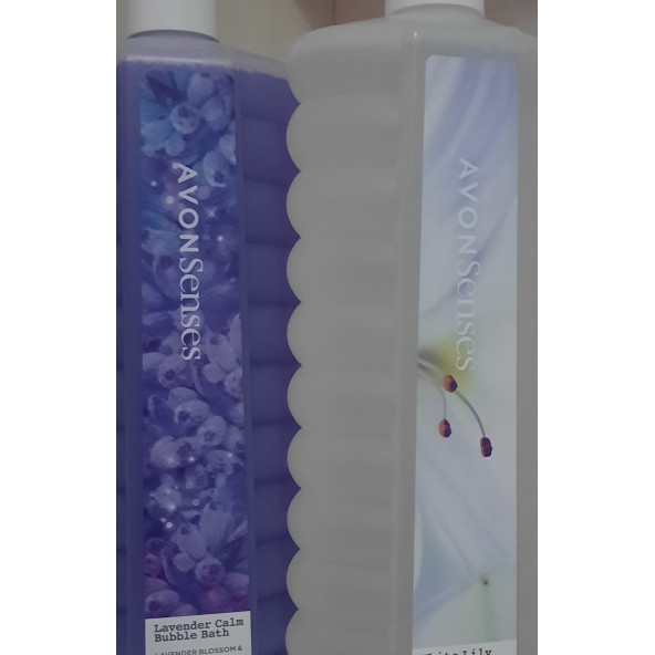 Lavender ve White Lily Bubble Baht 1LT