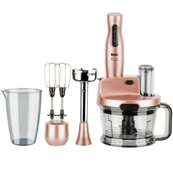 Fakir Mr.Chef Quadro Rose 1000 W Blender Seti