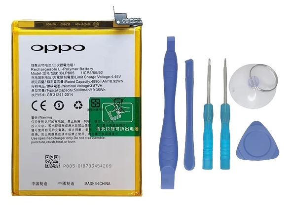 Oppo A54S - Blp805 - Batarya Pil Sıfır Orijinal + TAMİR SETİ ürün görseli