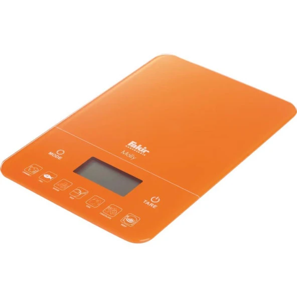 Fakir Molly Dijıtal Mutfak Tartısı - Turuncu - 2