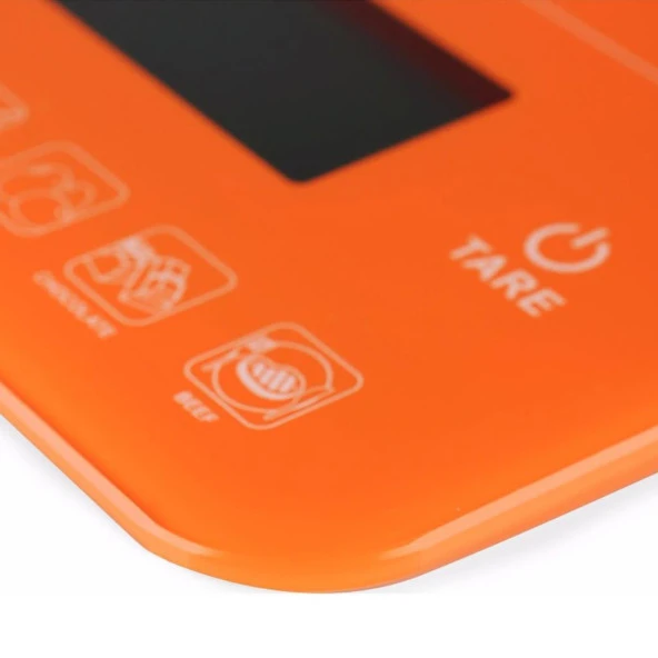 Fakir Molly Dijıtal Mutfak Tartısı - Turuncu - 5