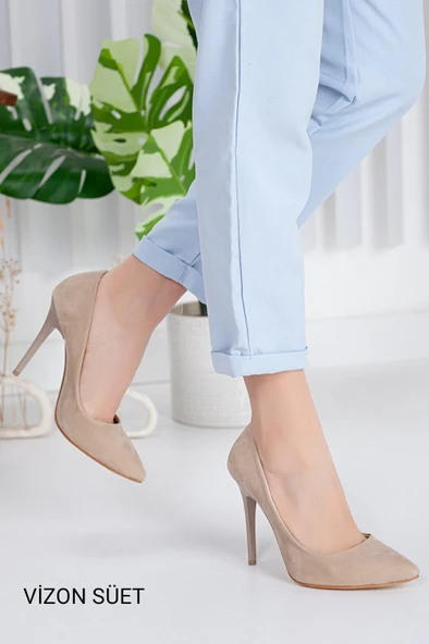 Asya Kadın İnce Topuklu Stiletto Ayakkabı - 6