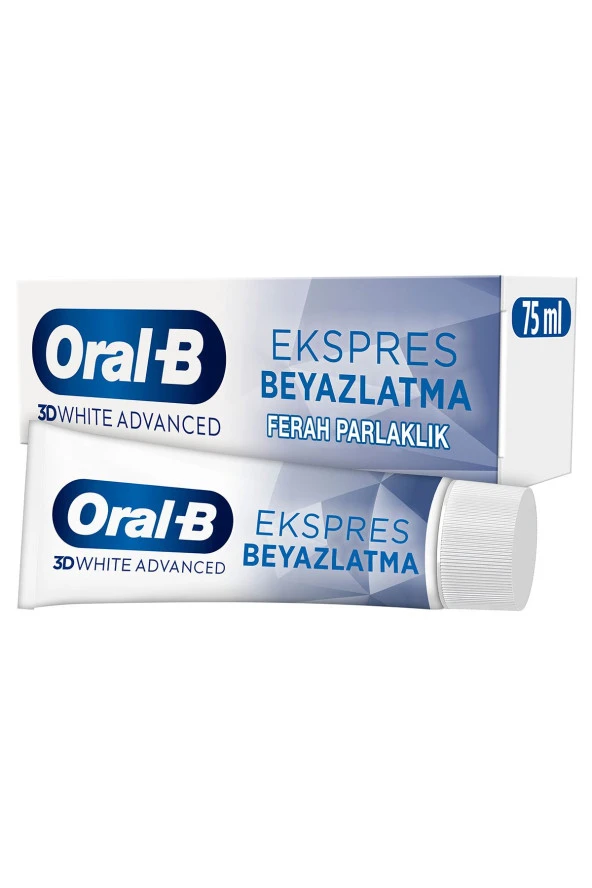 Oral-B Pro 3D White Advanced Ekspres Beyazlatma Fe