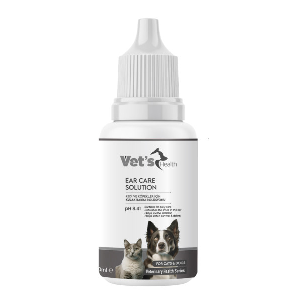 Vet's Health Ear Care Solution Kedi ve Köpekler İçin Kulak Bakım Solüsyonu 50ml - 2