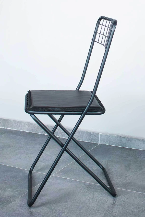 VIANEM Portatif 4'lÜ Sandalye 60x120 Masa Takımı Mutfak Bahçe Balkon Masa Takımı - Resim 4