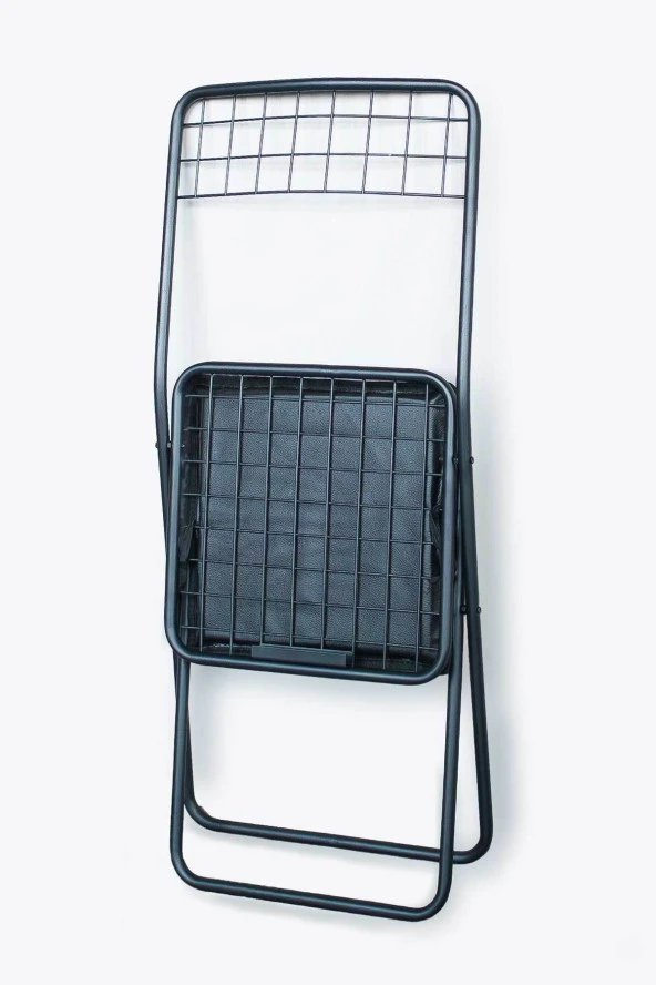 VIANEM Portatif 4'lÜ Sandalye 60x120 Masa Takımı Mutfak Bahçe Balkon Masa Takımı - Resim 5