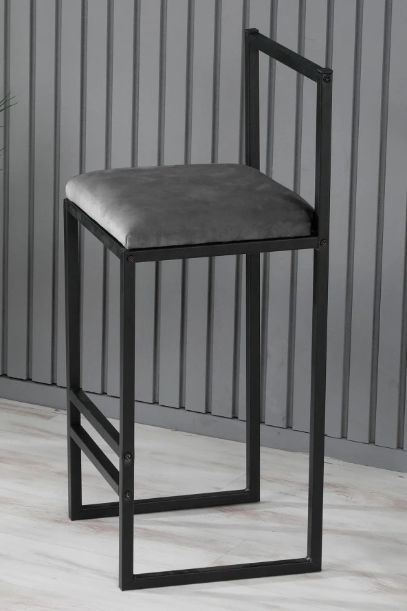 VIANEM 4 Adet Bar Sandalyesi Bar Masası Takımı - Resim 4