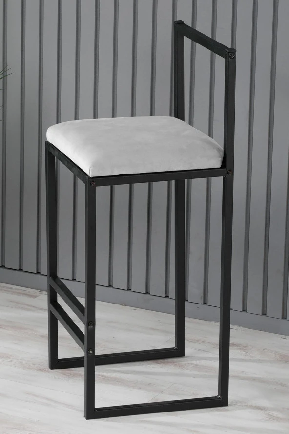 VIANEM 4 Adet Bar Sandalyesi Bar Masası Takımı - 4