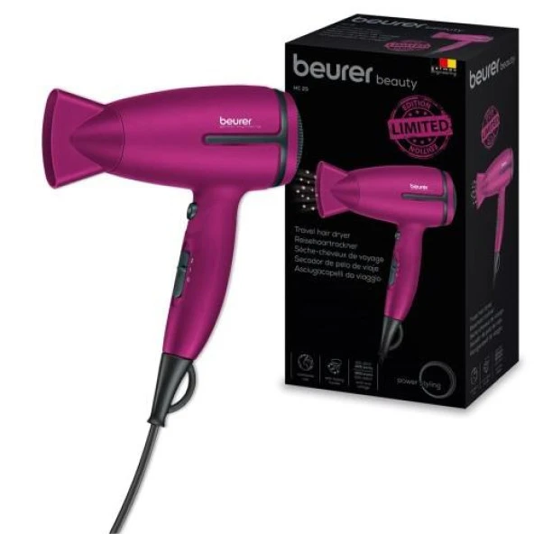 Beurer HC 25 Saç Kurutma Makinesi Katlanabilir Seyahat Tipi - 2