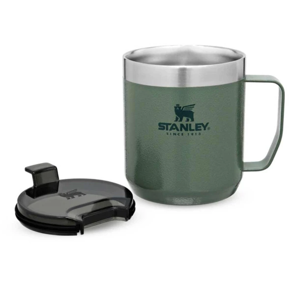 The Legendary Camp Mug Kapaklı Termos Bardak 0.35L 12oz - Hammertone Green - 4