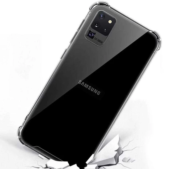 Samsung S20 Ultra Uyumlu Kılıf  Nitro Anti Shock Silikon