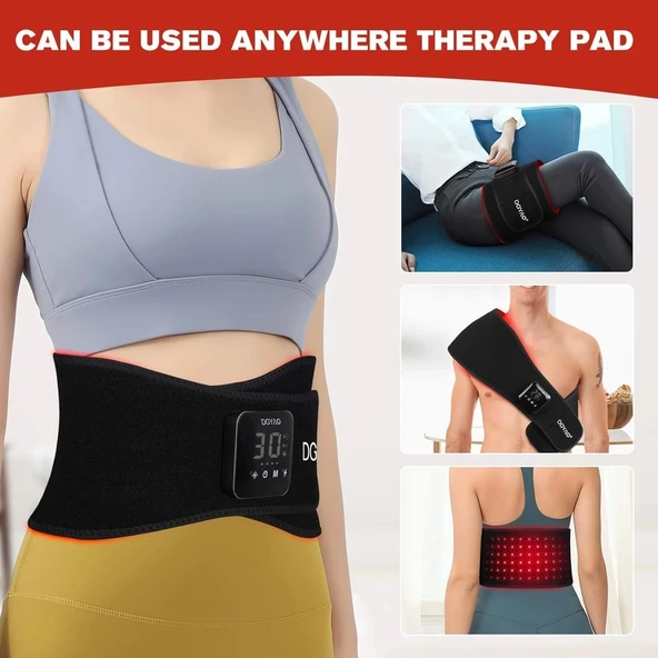 DGYAO Kablosuz Kırmızı Işık Terapi Kemeri (Masaj Cihazı Olmadan) - 3