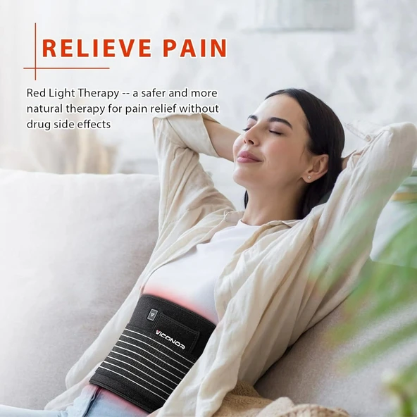 Viconor Vücut Konforu için Kırmızı Işık Terapi Kemeri - 2