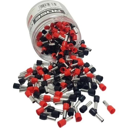 Rose Izoleli Sıkmalı Kablo Pabucu 10-12# RC-894 - 200 Adet - 2